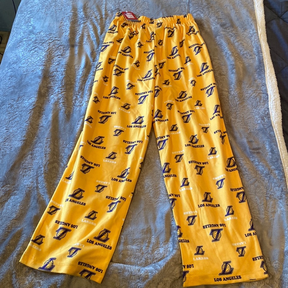NBA Los Angeles Lakers Boys Size XL (16/18) Pajama Pants